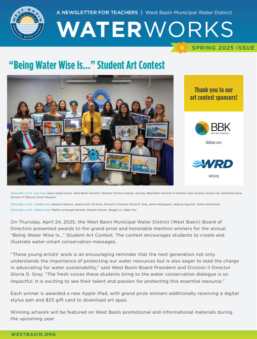 WaterWorks Newsletter Spring 2025