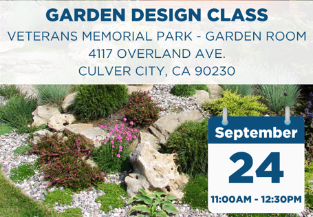 Sign Up Now for a Garden Design Class