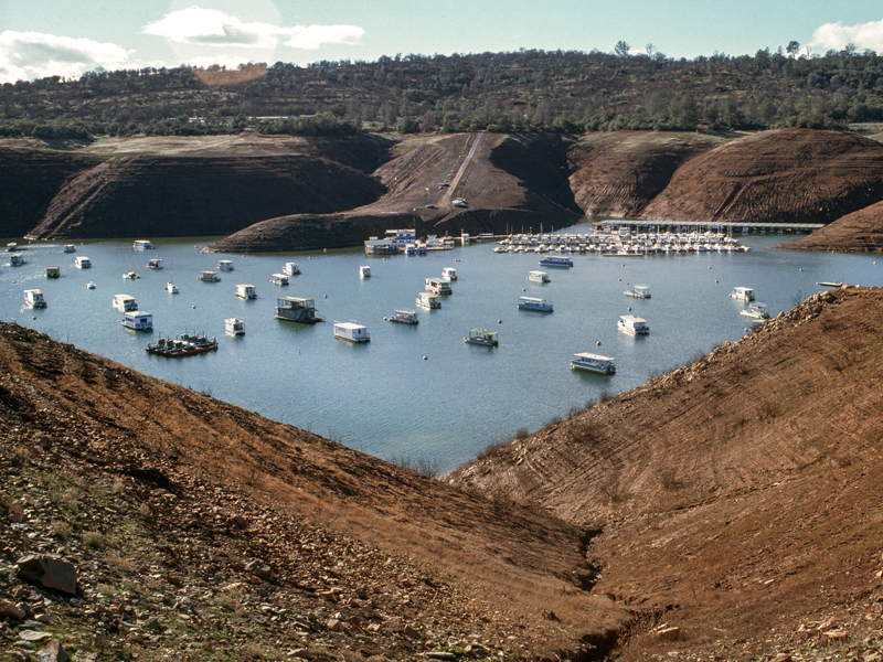 Low water level in West Basin