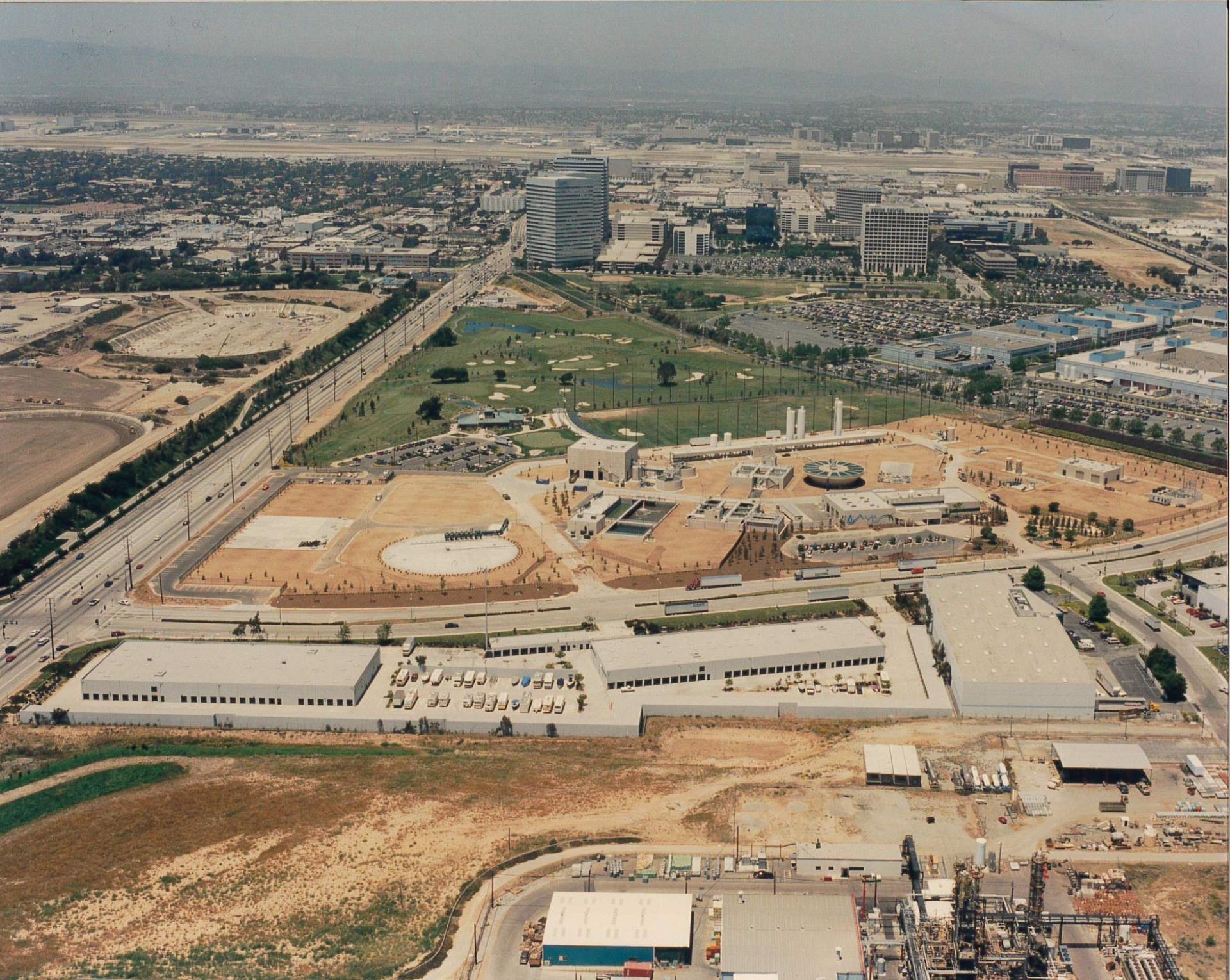 Water Recycling Facility aerial